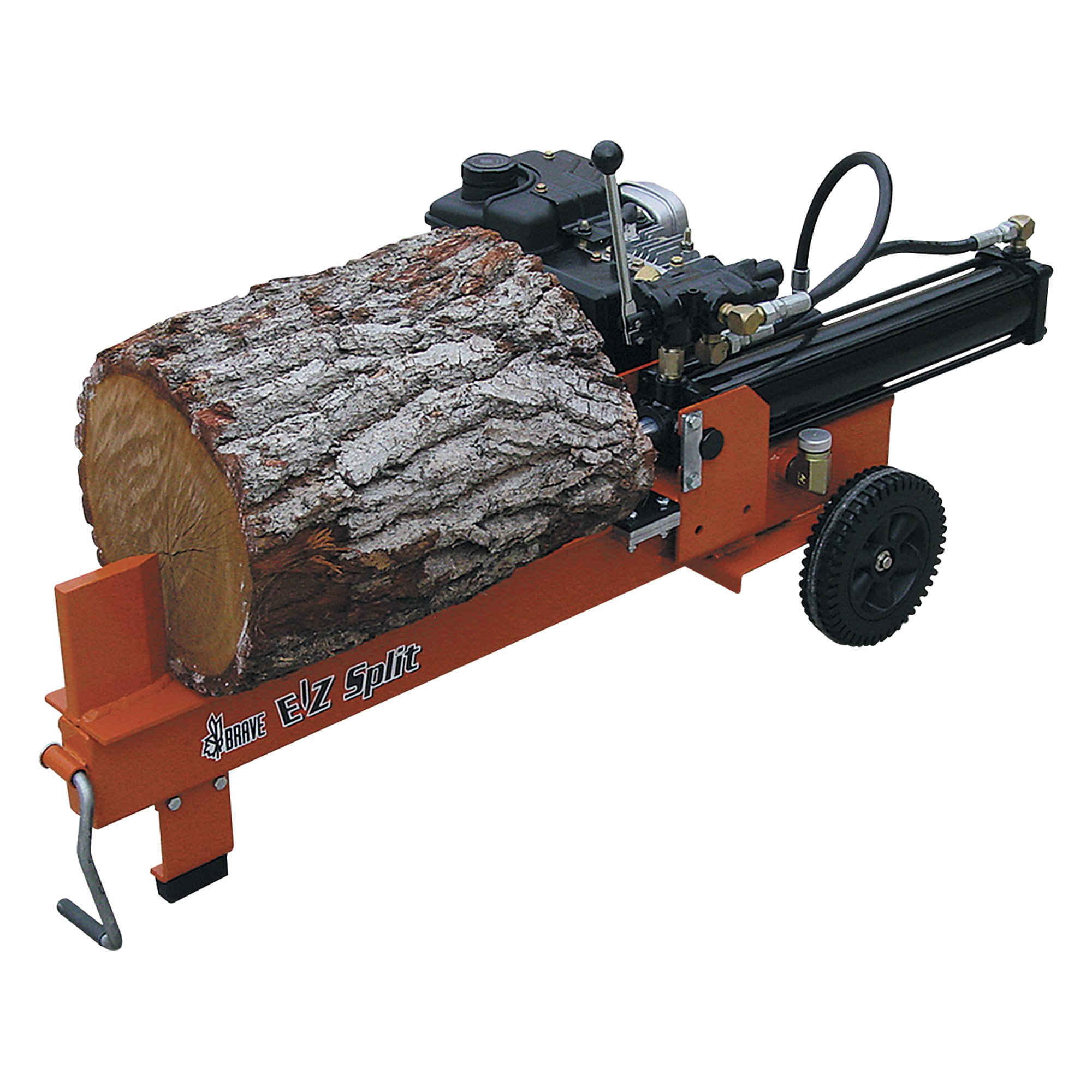Brave EZ Split Horizontal Log Splitter — 8-Ton, 3.5 HP, Model# PCLS04